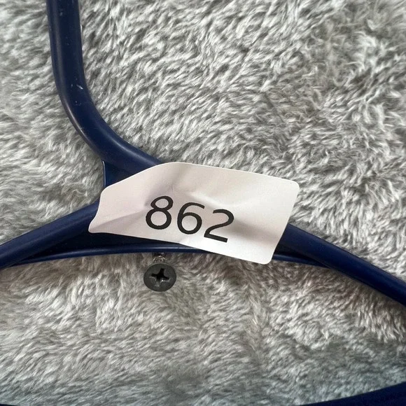 Lands End Womens XS Blue White Geometric Long Sleeve Rash Guard Swim Top - Picture 7 of 7